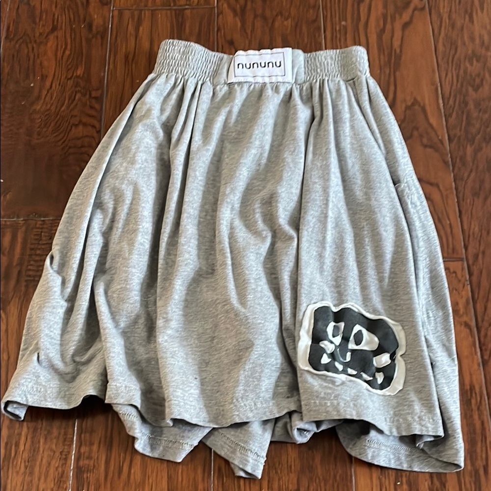 Gray nununu Skirt with patch